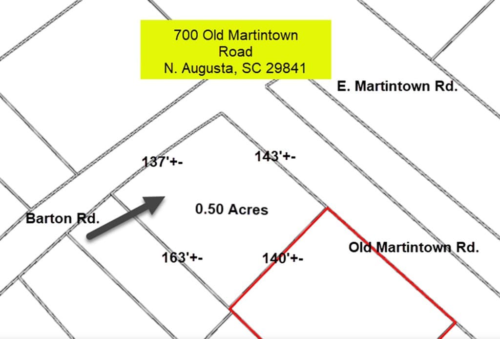 Unimproved Land at 700 Old Martintown Road, North Augusta, SC 29841, photo 3 of 7