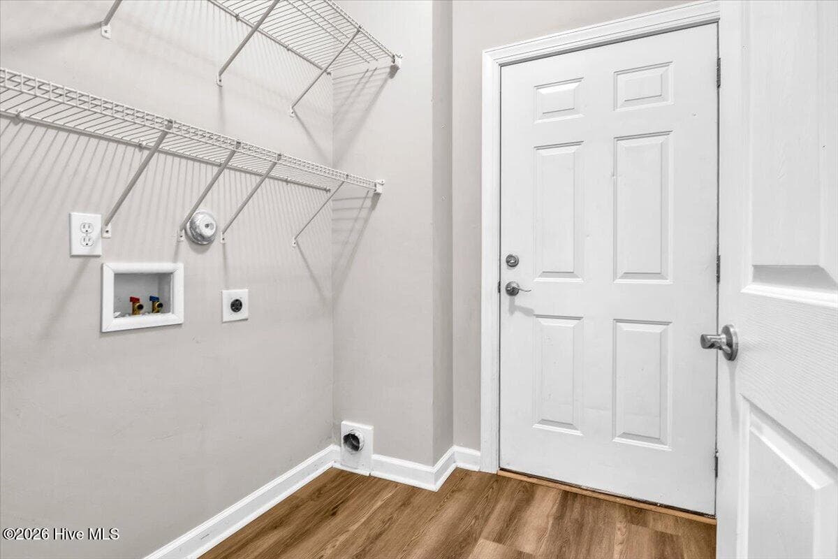 Laundry Room before garage - 5006 Carleton Drive Unit 121, Wilmington, NC 28403
