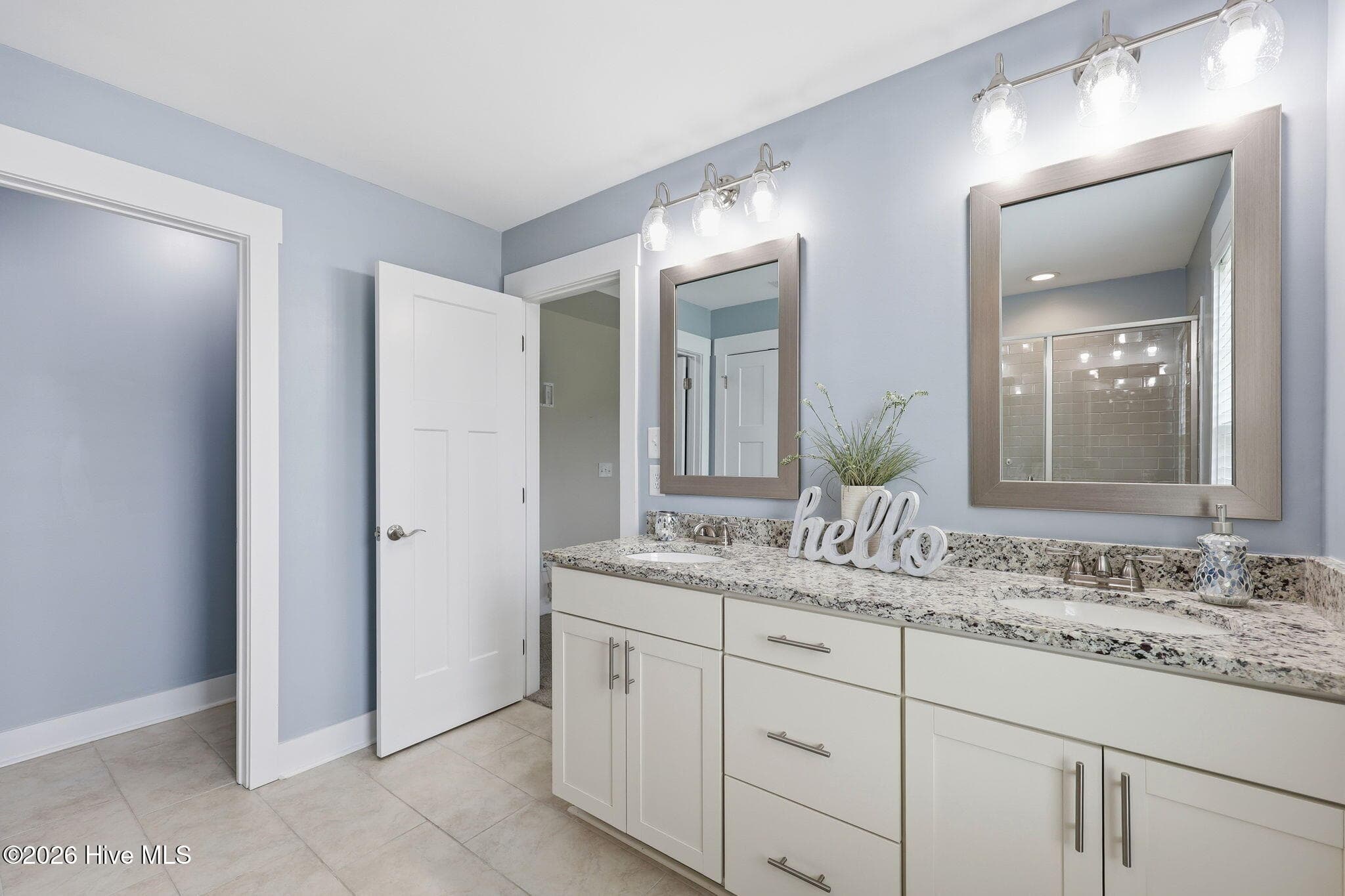Granite counters dual vanity - 101 Woodford Lane, Vass, NC 28394