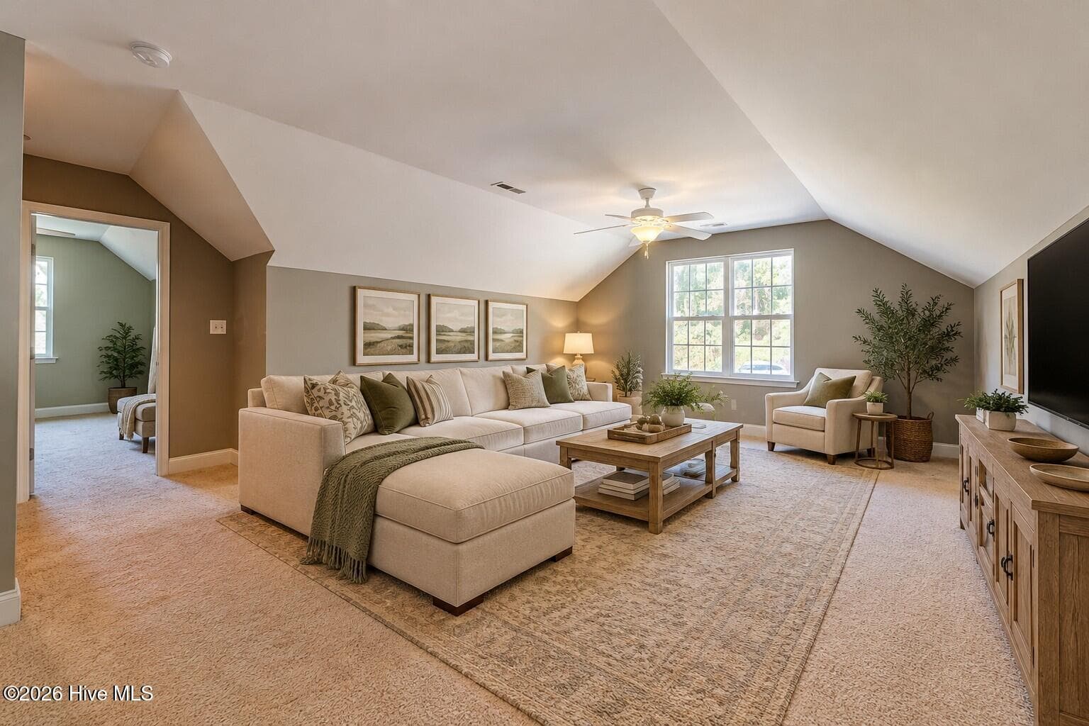 Virtually Staged – Furniture and decor shown are for illustrative purposes only. - 1639 Micahs Way N, Spring Lake, NC 28390