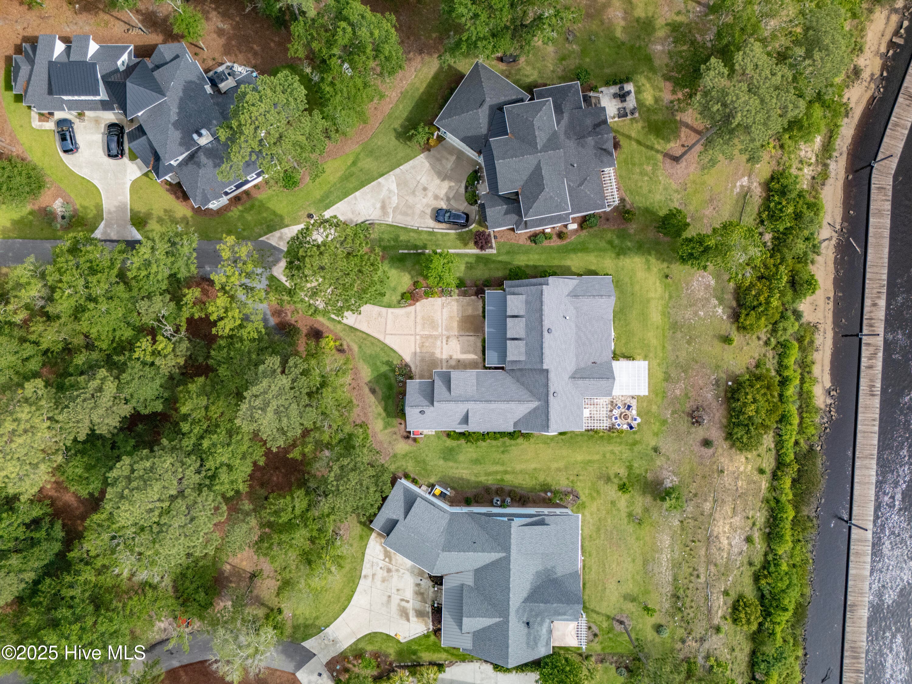 Aerial view - 3623 White Cliffs Drive, Castle Hayne, NC 28429