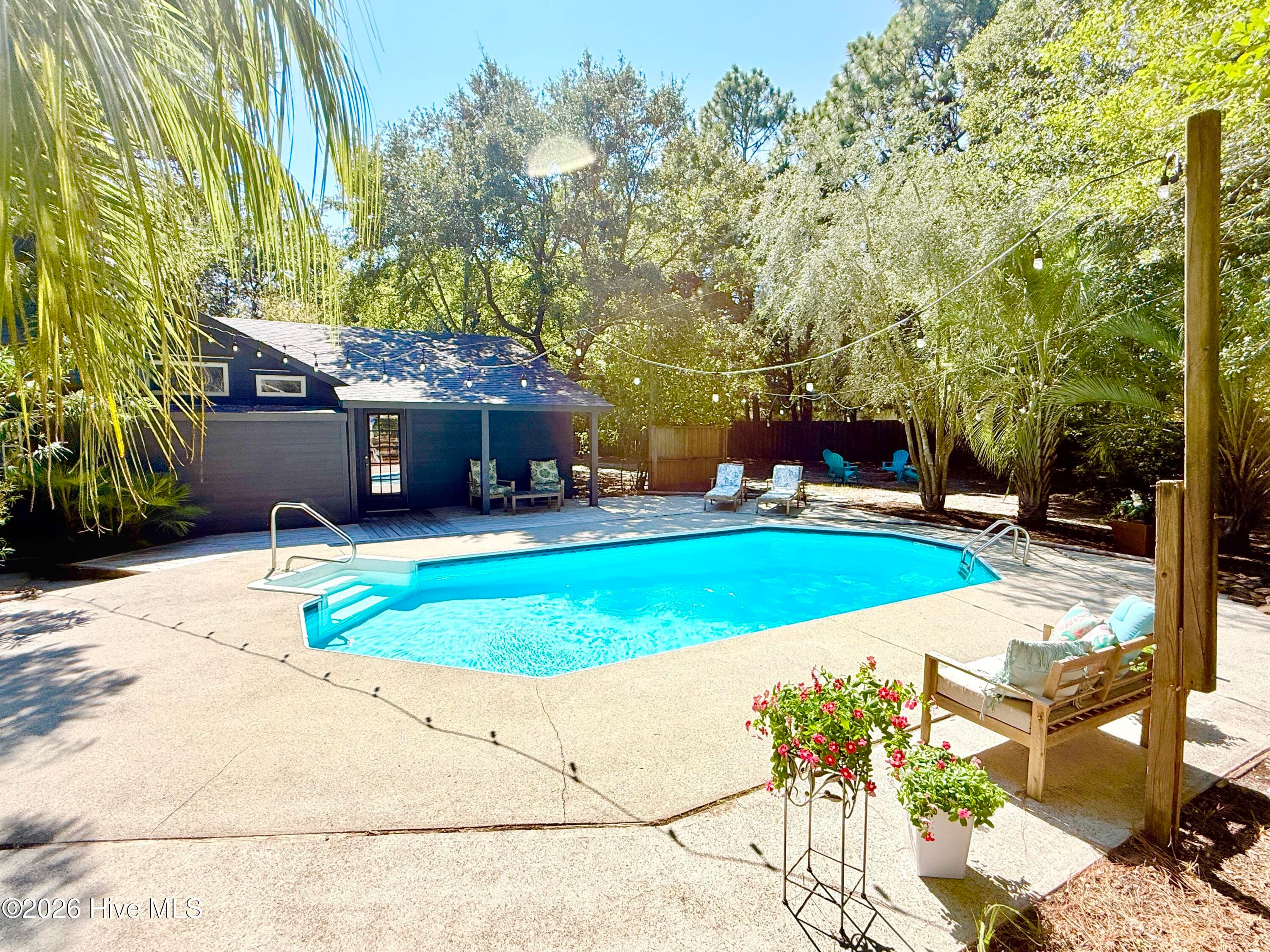 This pool is simply amazing! - 1001 Hunting Ridge Road, Wilmington, NC 28412