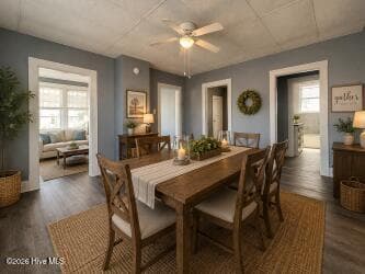Dining room, virtually staged - 517 W North Street W, Ahoskie, NC 27910