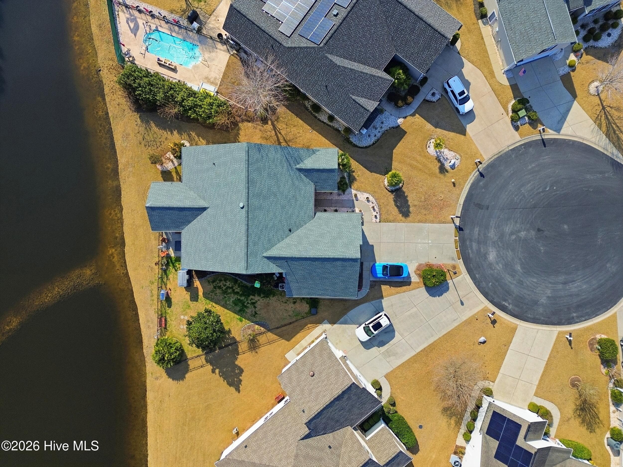 Ariel Location - 684 Bullrush Court NW, Calabash, NC 28467