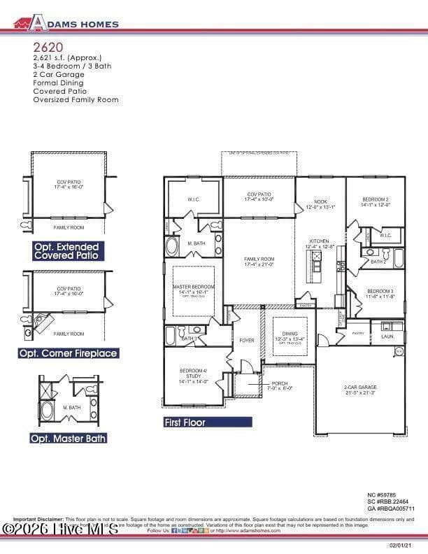 Single Family Residence at 1119 Barkentine Drive Lot Fh040, New Bern, NC 28560, photo 3 of 29