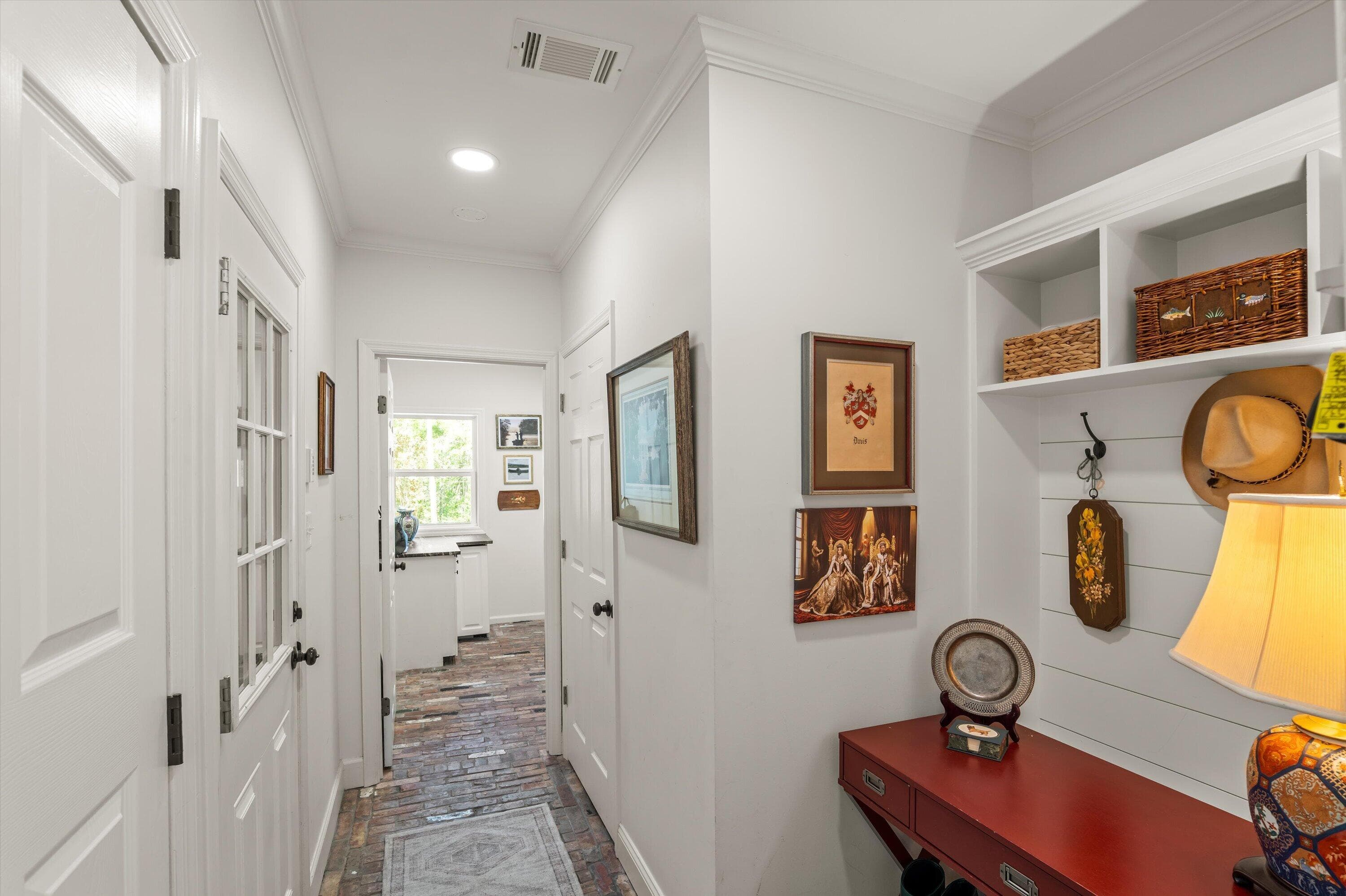 Mud Room with half bath into laundry room...also leads to two car garage - 140 Lewiston Road, Grovetown, GA 30813