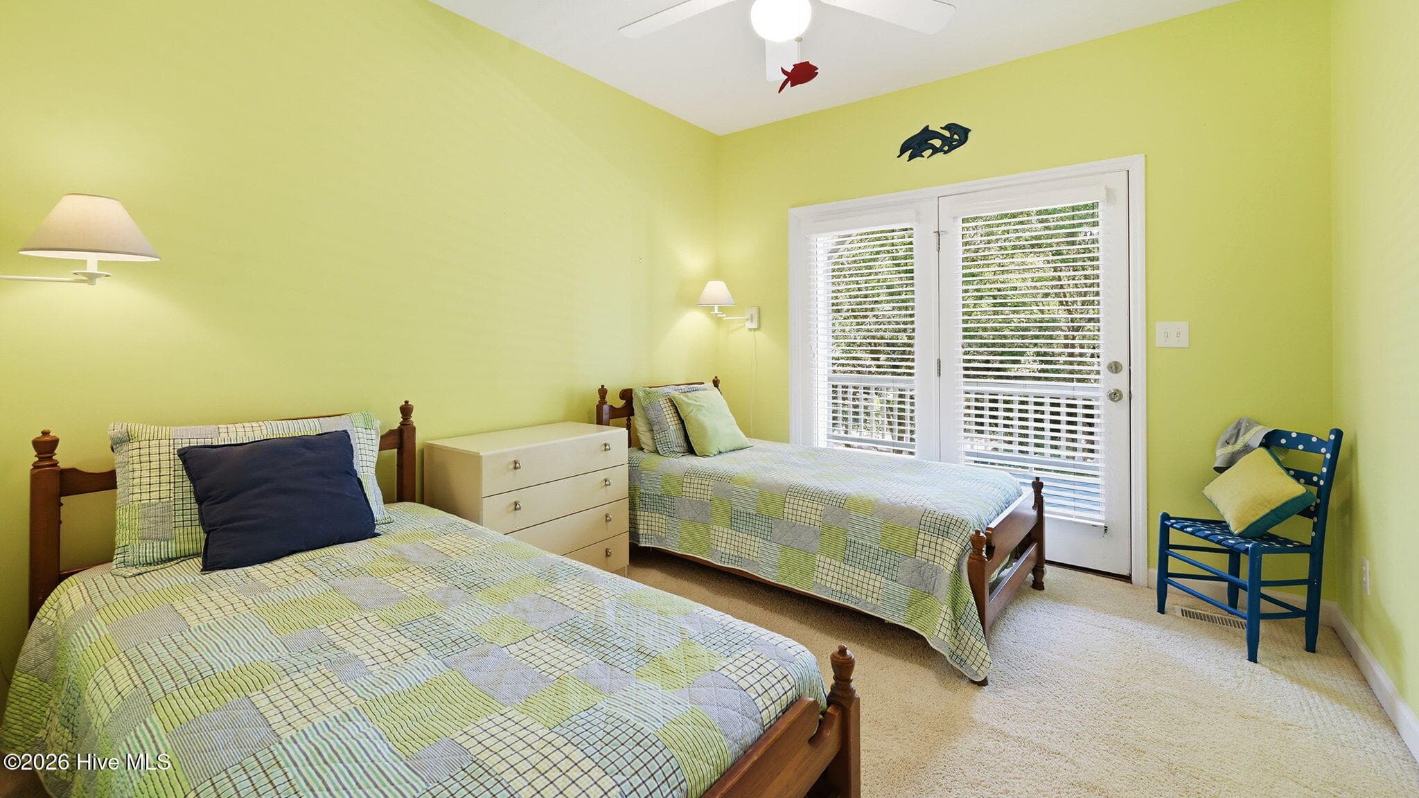 Bedroom 4 ( Located on Second Level) - 1103 Timber Trail, Emerald Isle, NC 28594