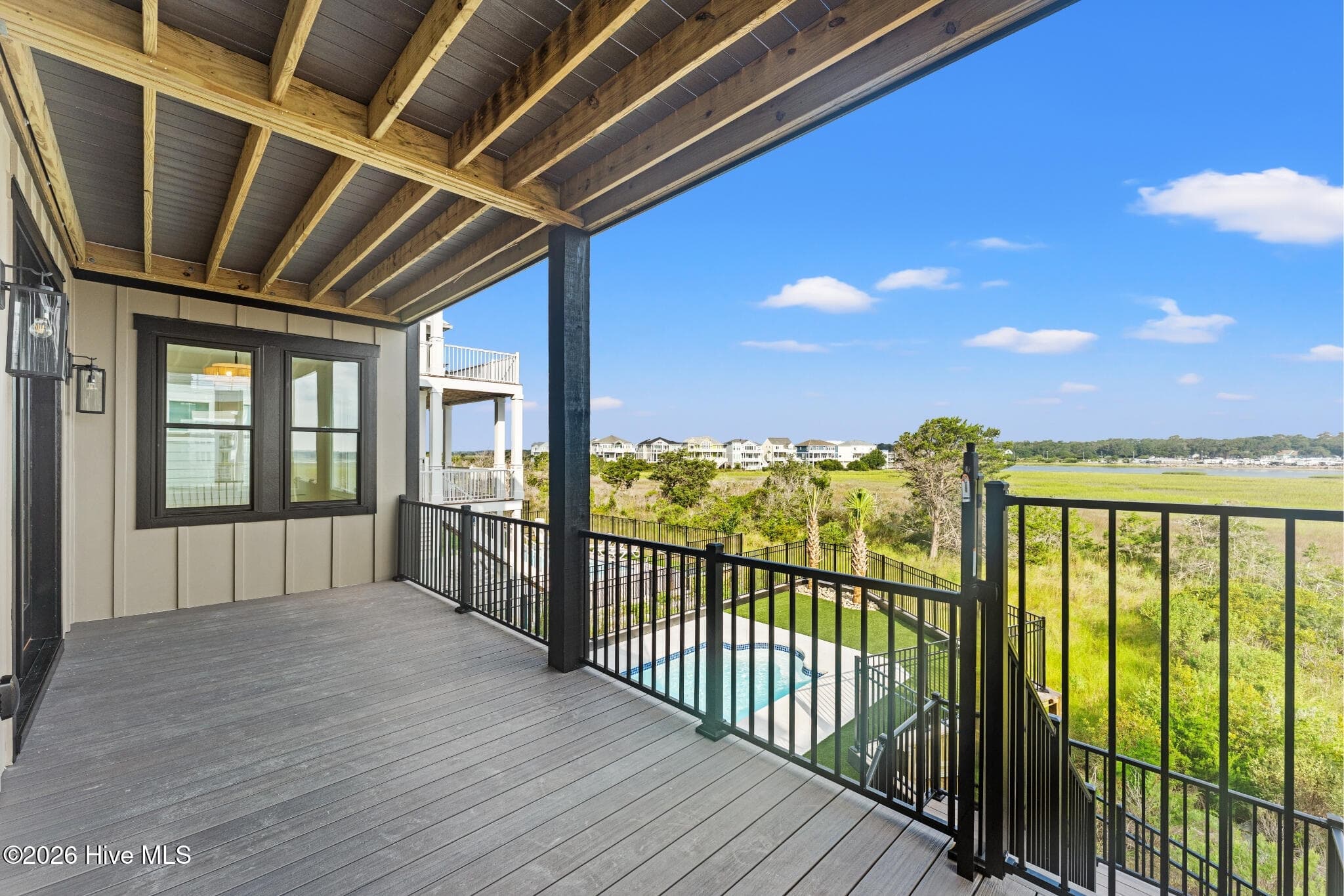 Views from back deck of salt marsh and ICW - 41 Grand View Drive, Ocean Isle Beach, NC 28469