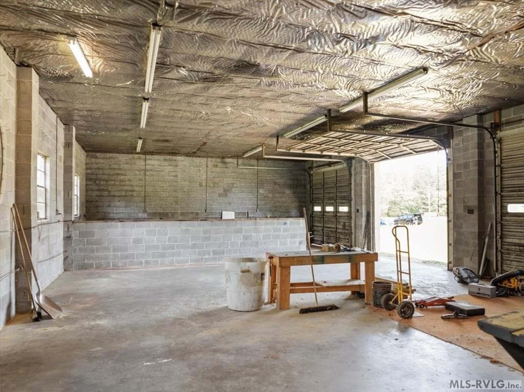 Garage view