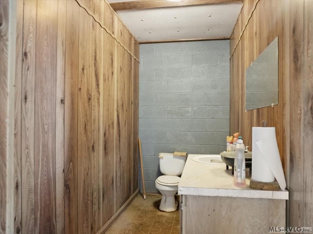 Bathroom in Garage