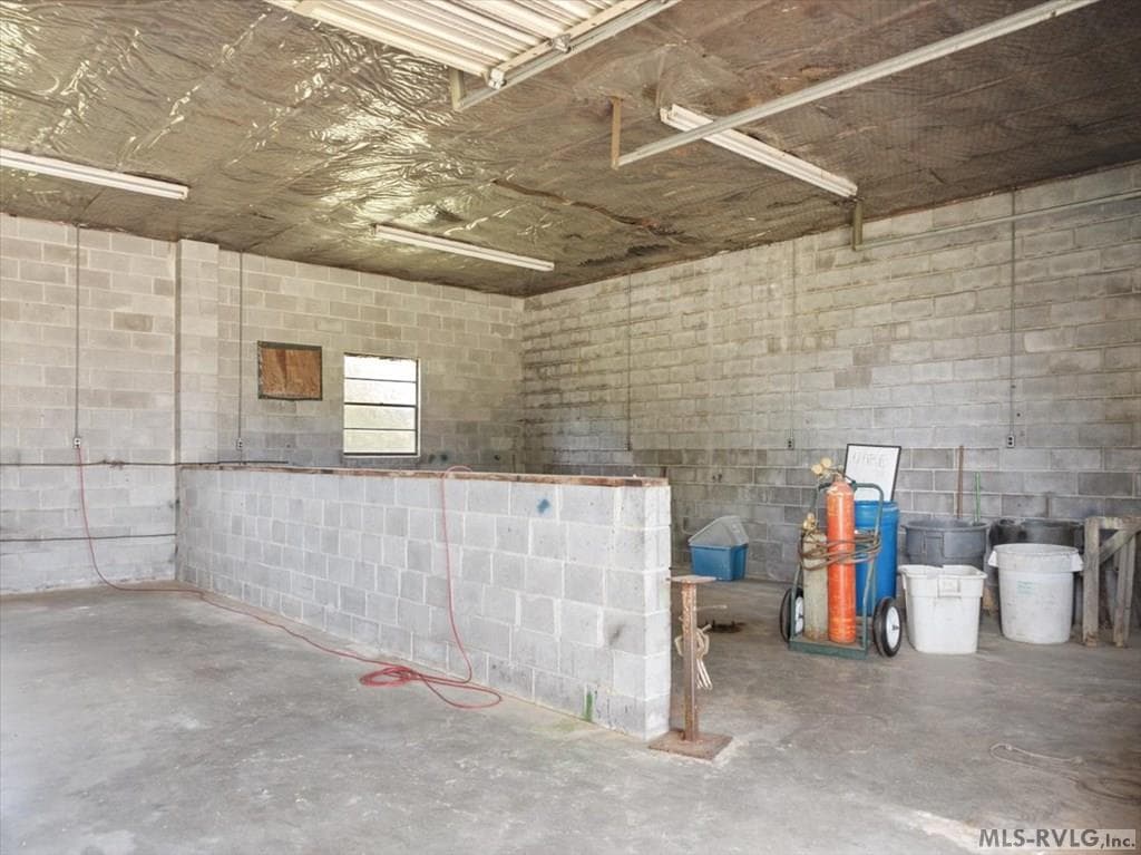 Inside Garage