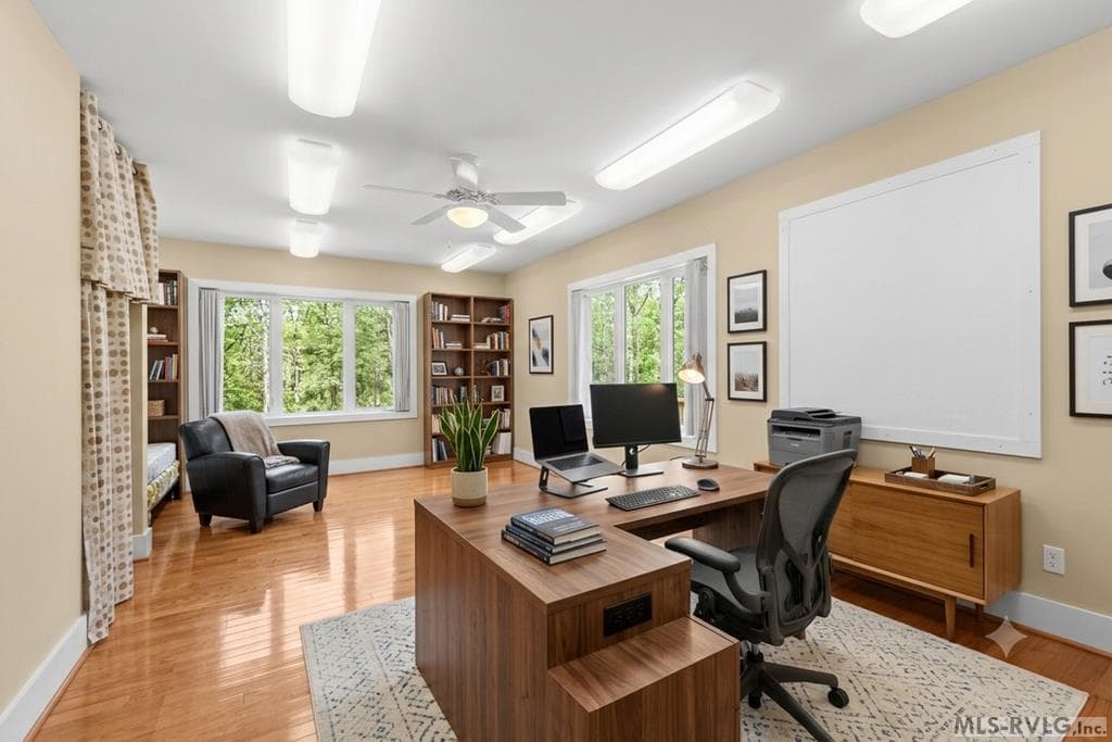 Office - Virtually Staged