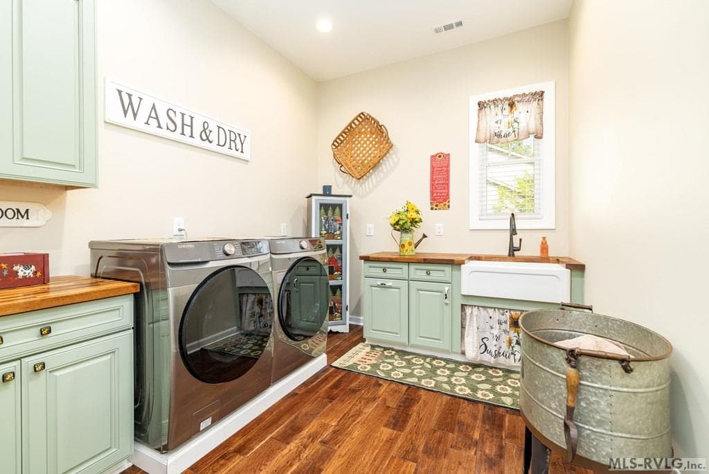 Main floor laundry room