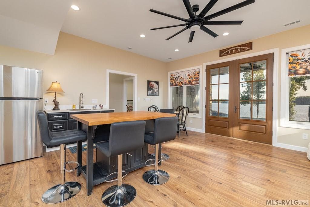 Basement kitchenette