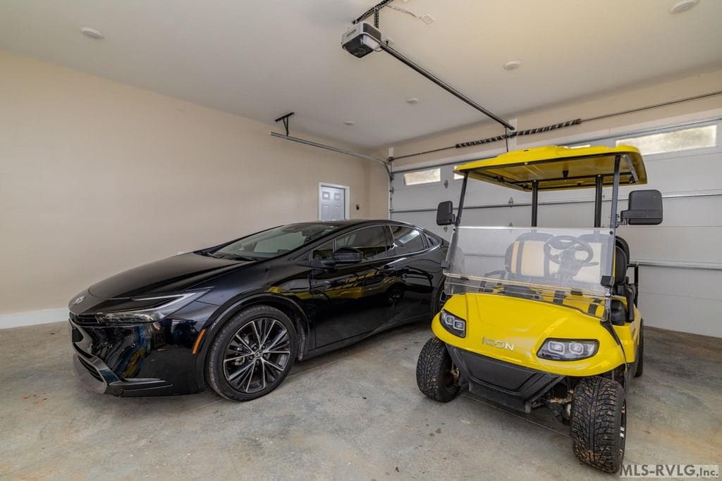 Double attached garage