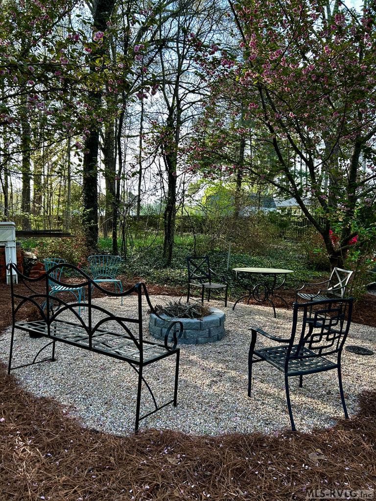 The Garden seating to enjoy
