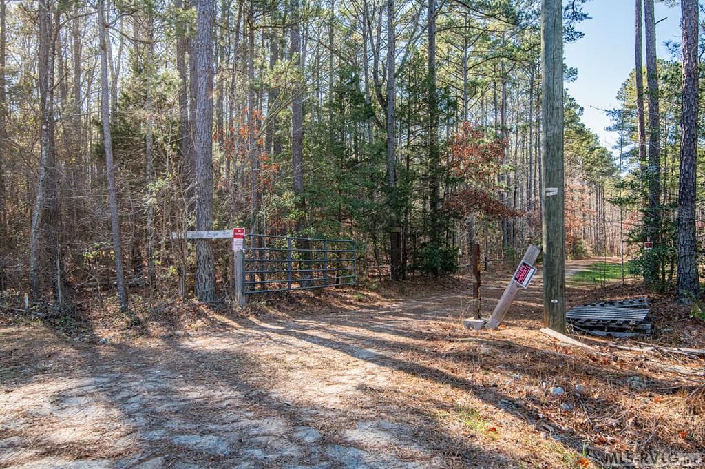 Gate to boathouse and ramp