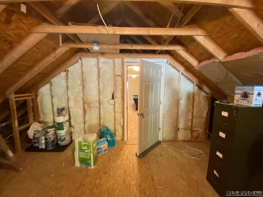 Upstairs Game room before finishing
