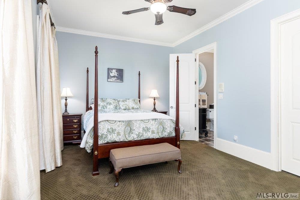 Main Level Bedroom, Situated on the main floor, this space provides convenient, single-level living with easy access to common areas. - 381 West Bend Dr., Gasburg VA 23857, Gasburg