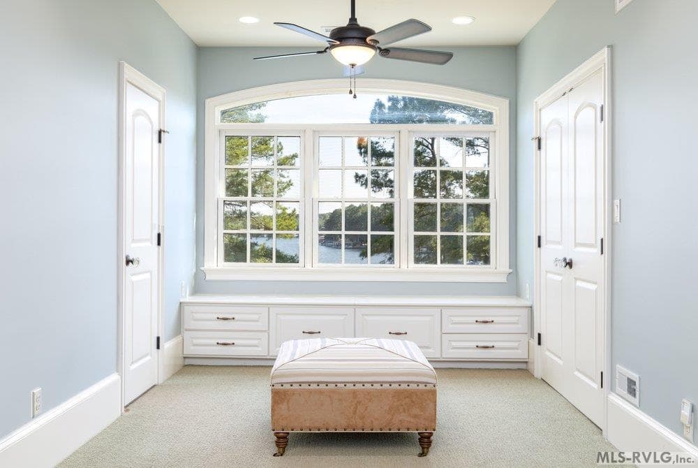 Bonus Room with a View, A view that blends fun activities with a clean, relaxing vibe, located right in the heart of the upper-level recreational area. - 381 West Bend Dr., Gasburg VA 23857, Gasburg