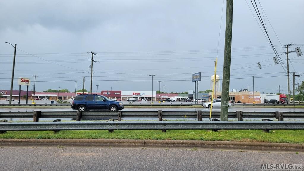 Highway 158, Runs in front of property