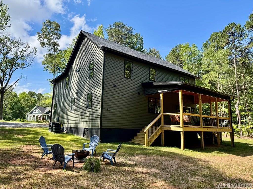 The Back of The Home