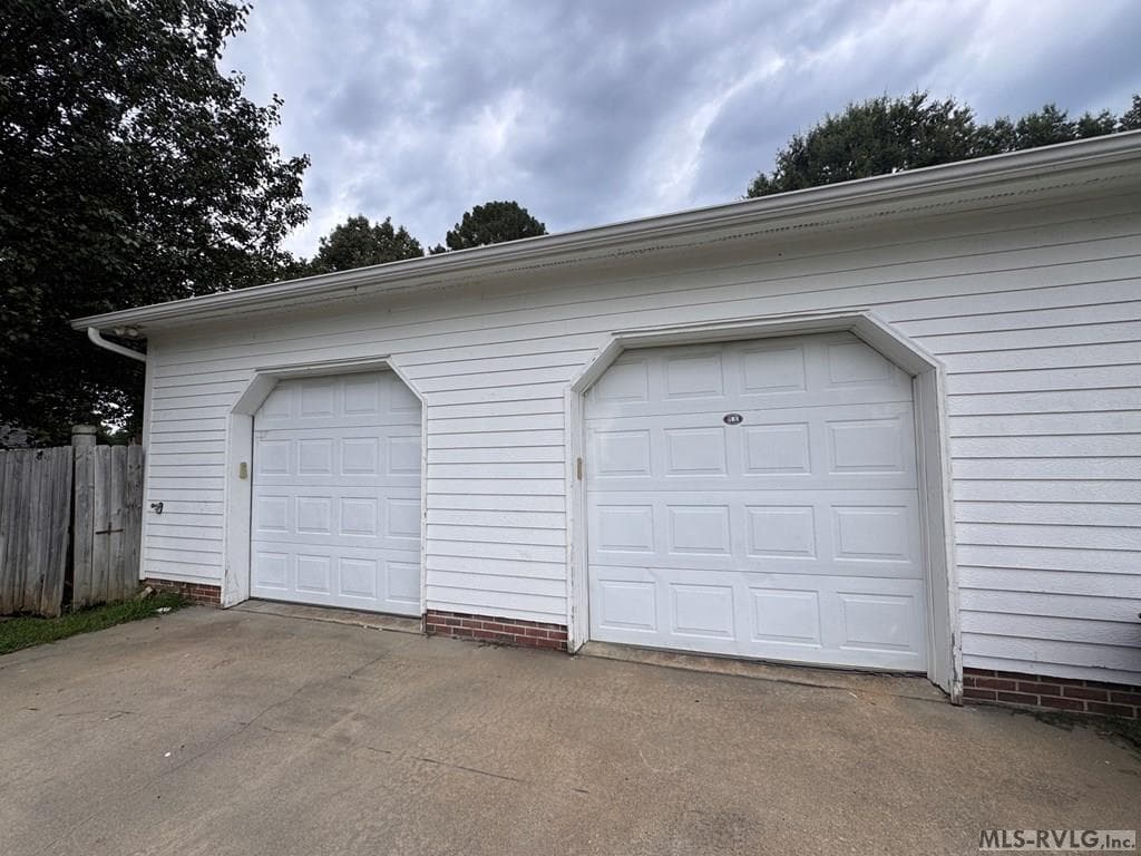 Garage view