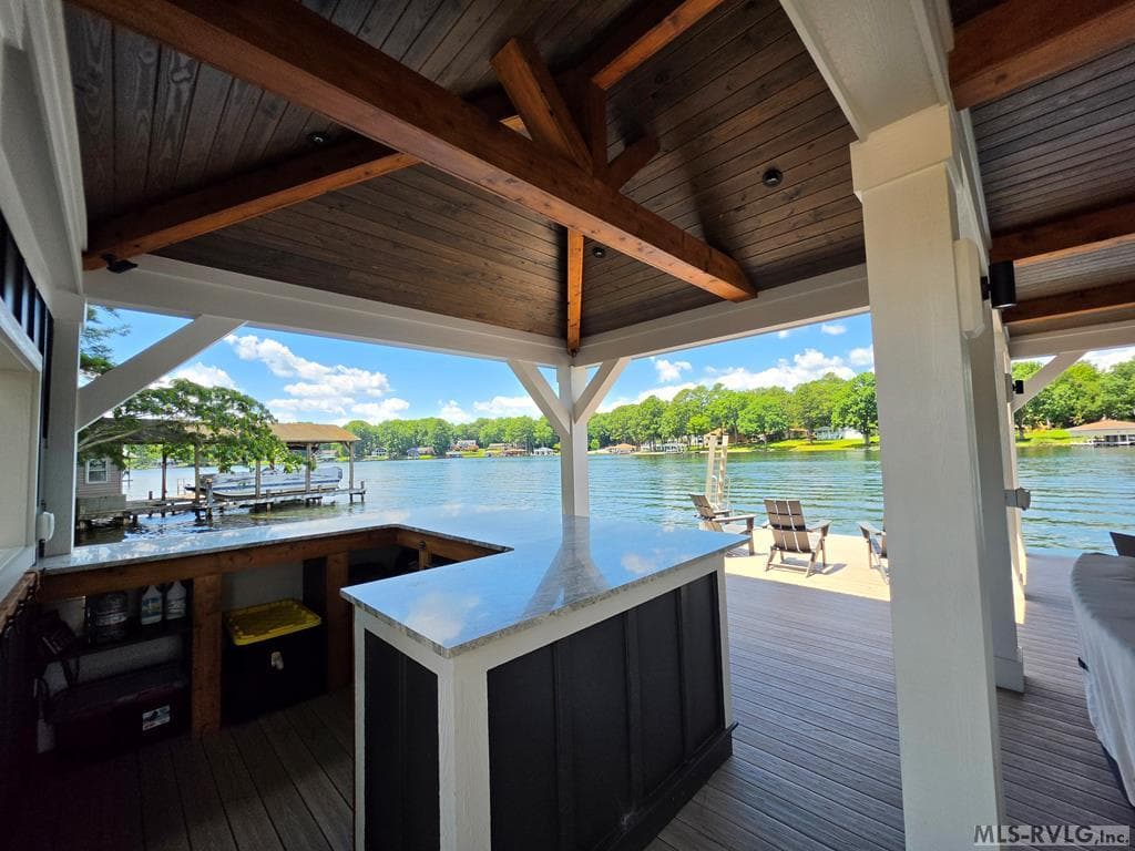 Custom Built Boathouse