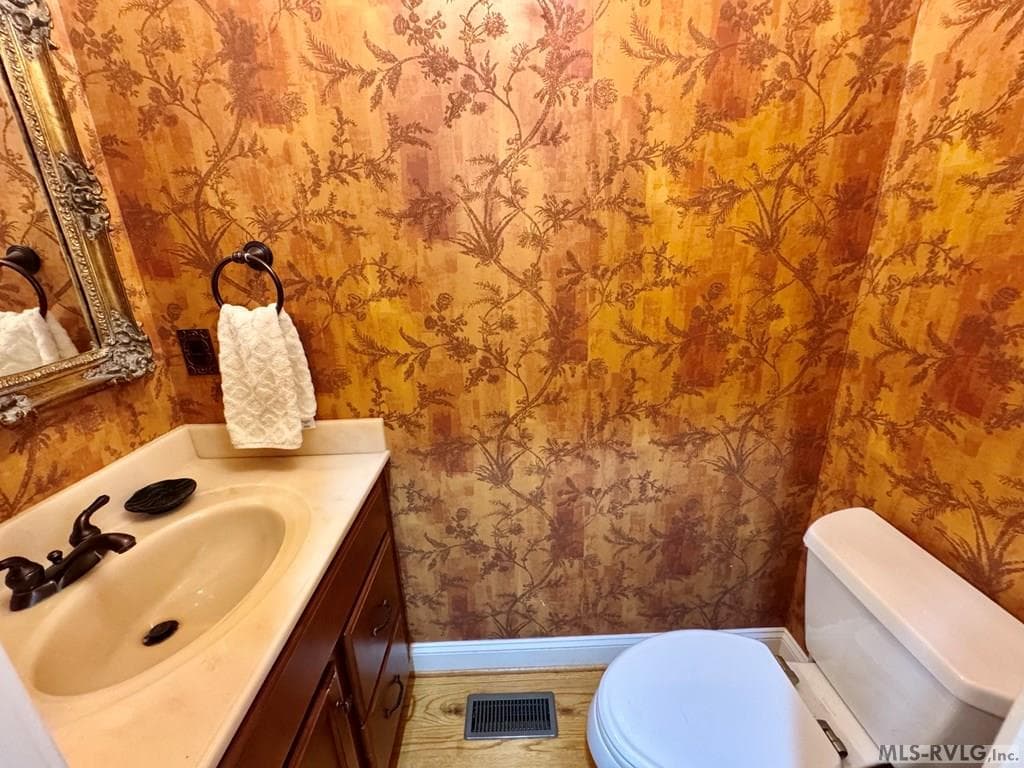 Half Bath off the Family Room
