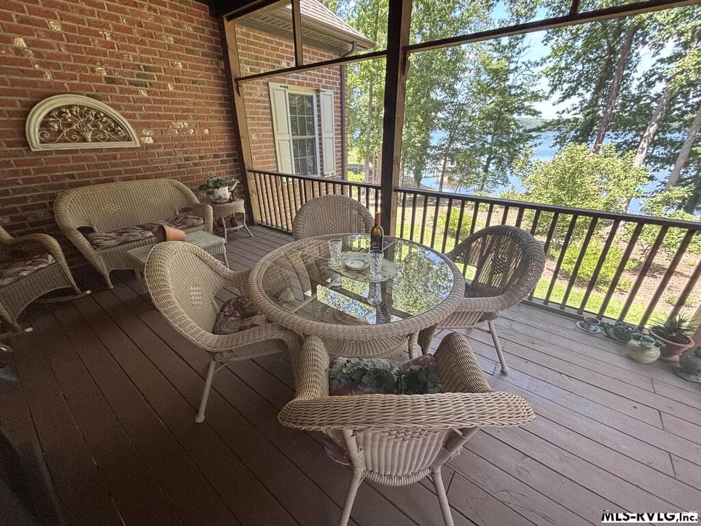 Screened porch