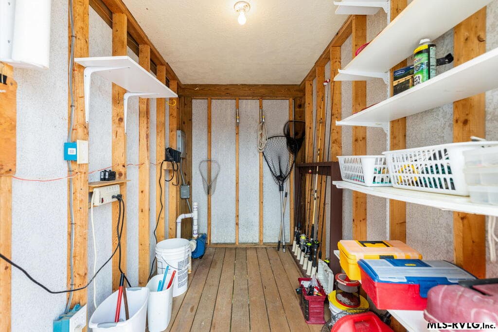 Boathouse storage