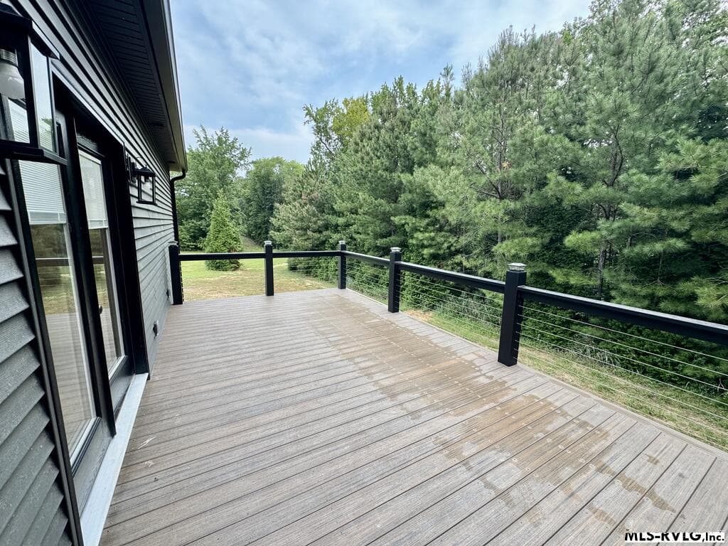 The Back side Deck