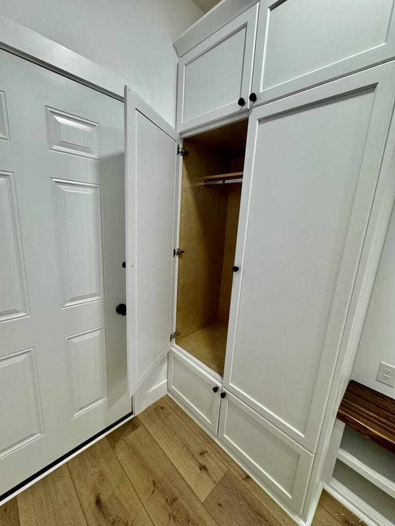 Mudroom off the Garage