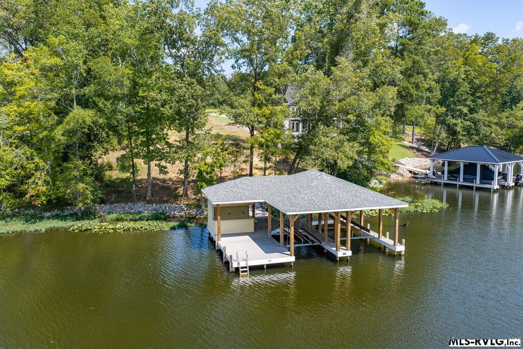 Over 5 feet of water depth on listing day, Water depth was over 5 feet on listing day and was consistent across the end of the boathouse - Lot 27 Waterlyn Dr., Ebony VA 23845, Ebony