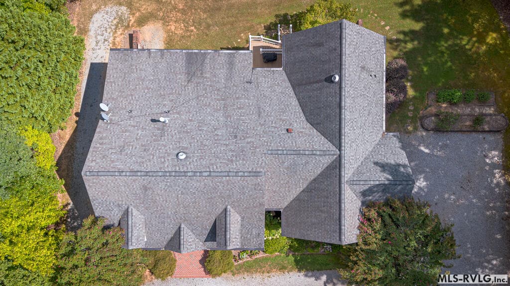 Roof Detail - 207 Sir Payton Dr., Clarksville VA 23927, Clarksville