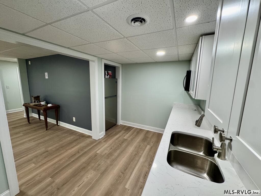 Lower Level Kitchen Detail - 207 Sir Payton Dr., Clarksville VA 23927, Clarksville