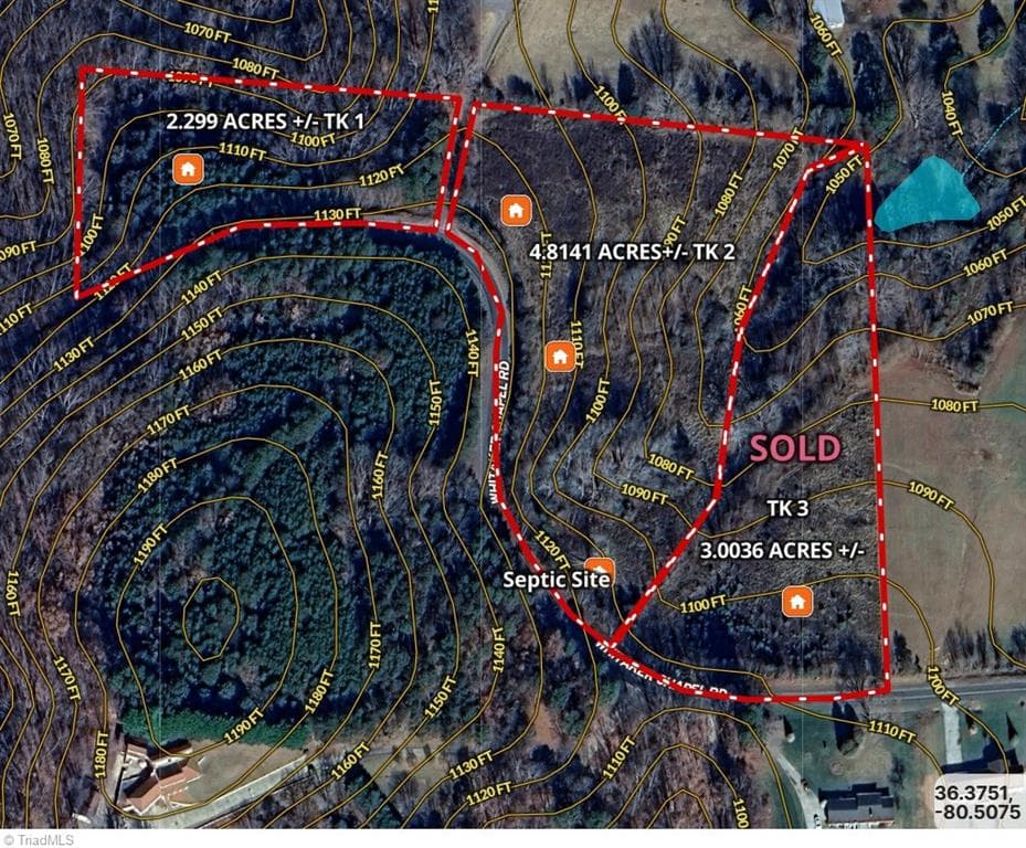 00 Whitaker Chapel Road # 1, Pilot Mountain NC 27041