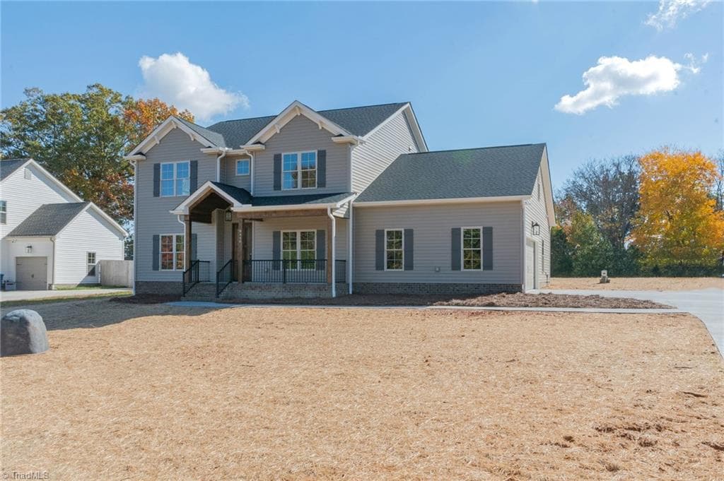 Stick/Site Built at 8448 Fairgrove Church Road, Browns Summit NC 27214, photo 2 of 48