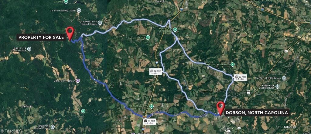 Unimproved Land at 4 Haystack Road, Dobson NC 27017, photo 2 of 14