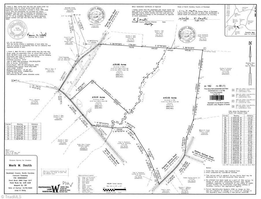 Unimproved Land at 0 Farmer Denton Road, Denton NC 27239, photo 2 of 3
