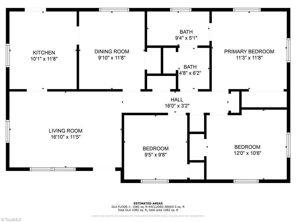 Stick/Site Built at 2507 Fontaine Road, Greensboro NC 27407, photo 3 of 34
