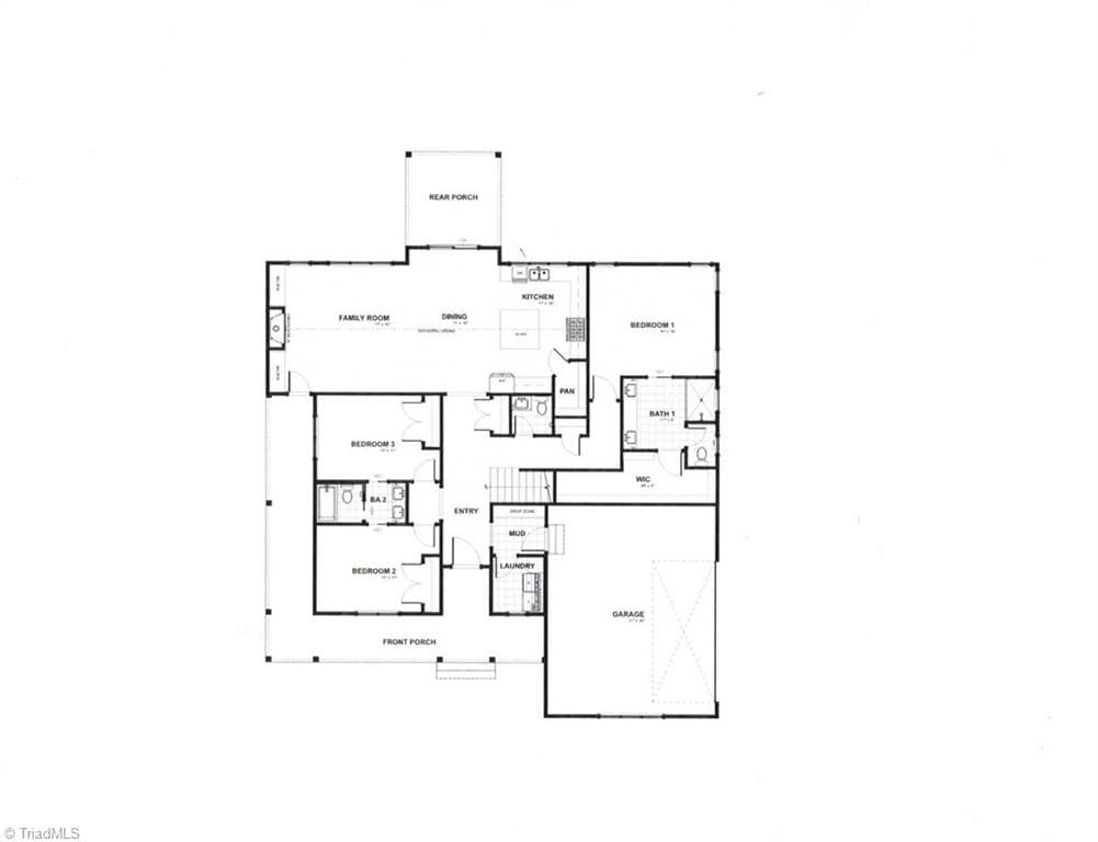 Stick/Site Built at 2830 Creek Point Road, Graham NC 27253, photo 2 of 8