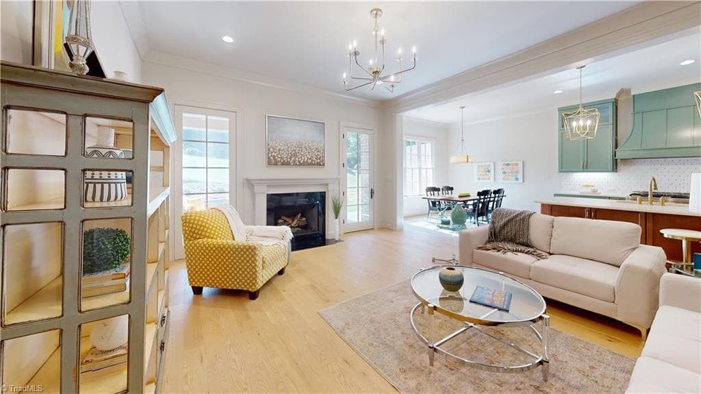 Stick/Site Built at 16 Creswell Manor Drive, Greensboro NC 27407, photo 10 of 47