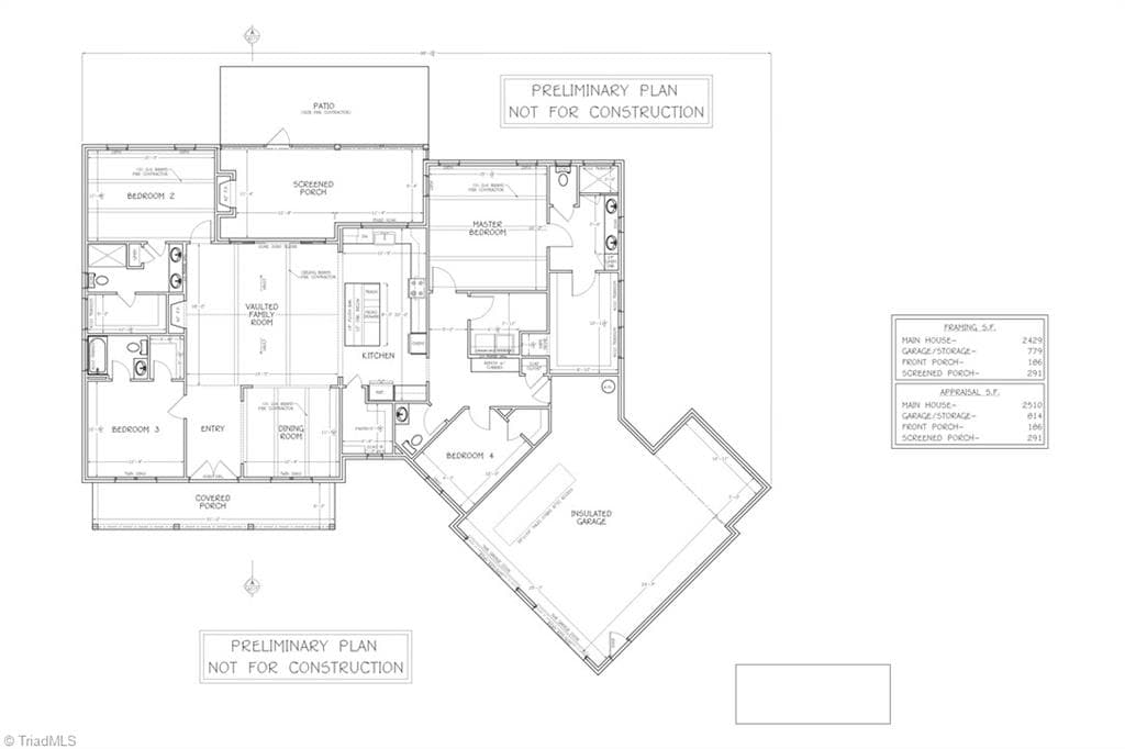 Stick/Site Built at 3410 St Barts Place, Mebane NC 27302, Mebane, photo 3 of 3
