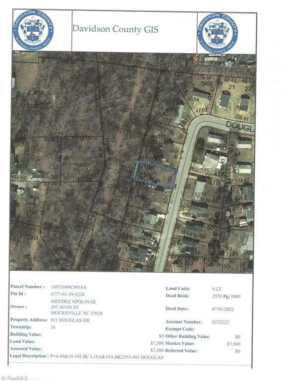 811 Douglas Drive, Thomasville NC 27360