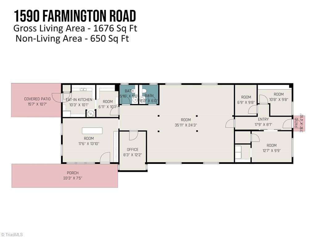 Office at 1590 Farmington Road, Mocksville NC 27028, photo 11 of 42