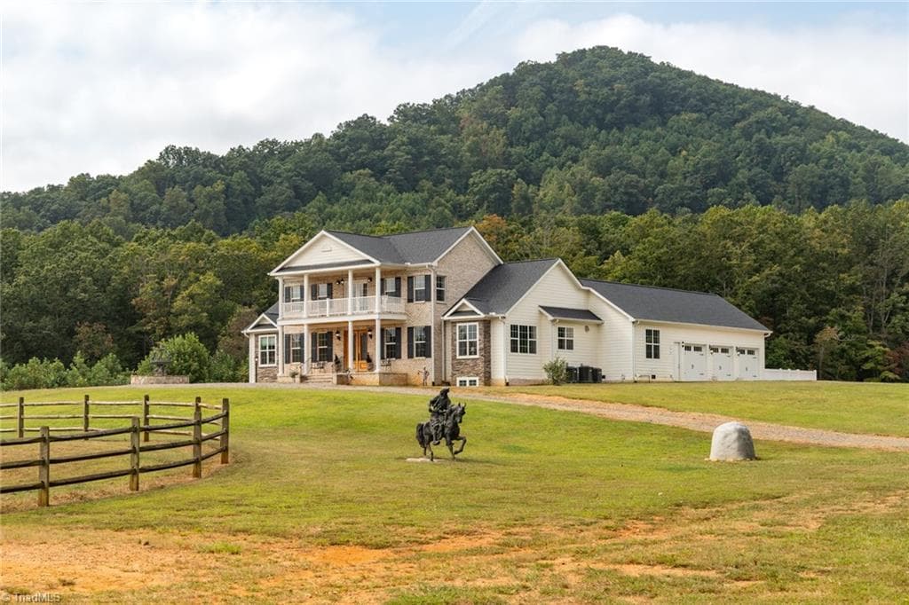 Stick/Site Built at 204 Violet Ridge Trail, Lowgap NC 27024, photo 2 of 44