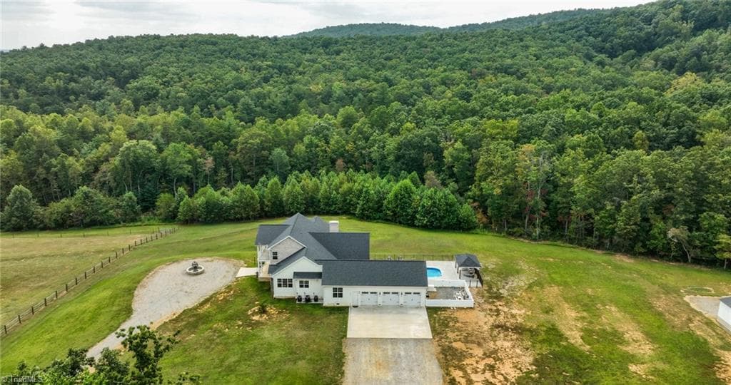 Stick/Site Built at 204 Violet Ridge Trail, Lowgap NC 27024, photo 5 of 44