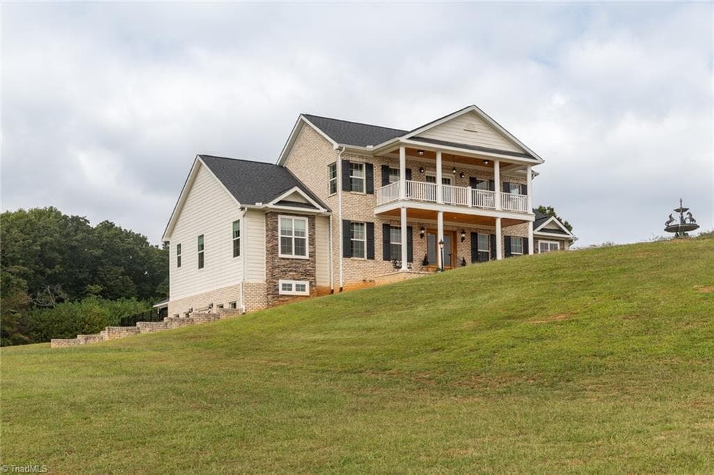 Stick/Site Built at 204 Violet Ridge Trail, Lowgap NC 27024, photo 4 of 44