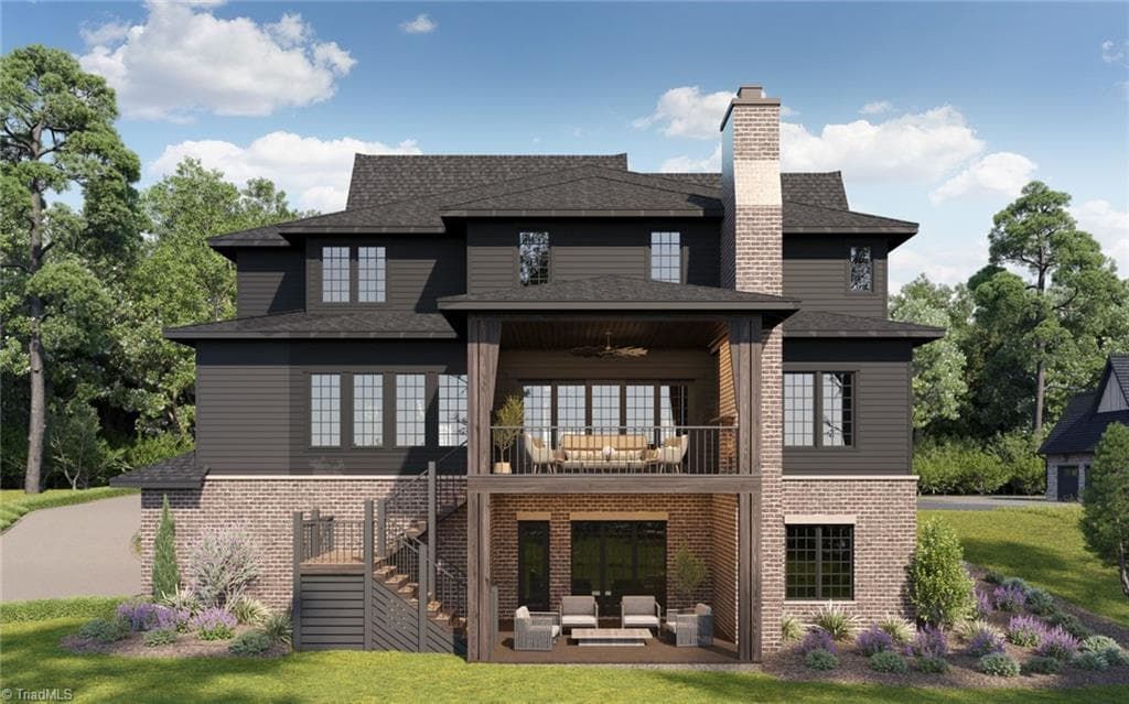 Stick/Site Built at 6863 Wittington Court, Oak Ridge NC 27310, photo 2 of 9